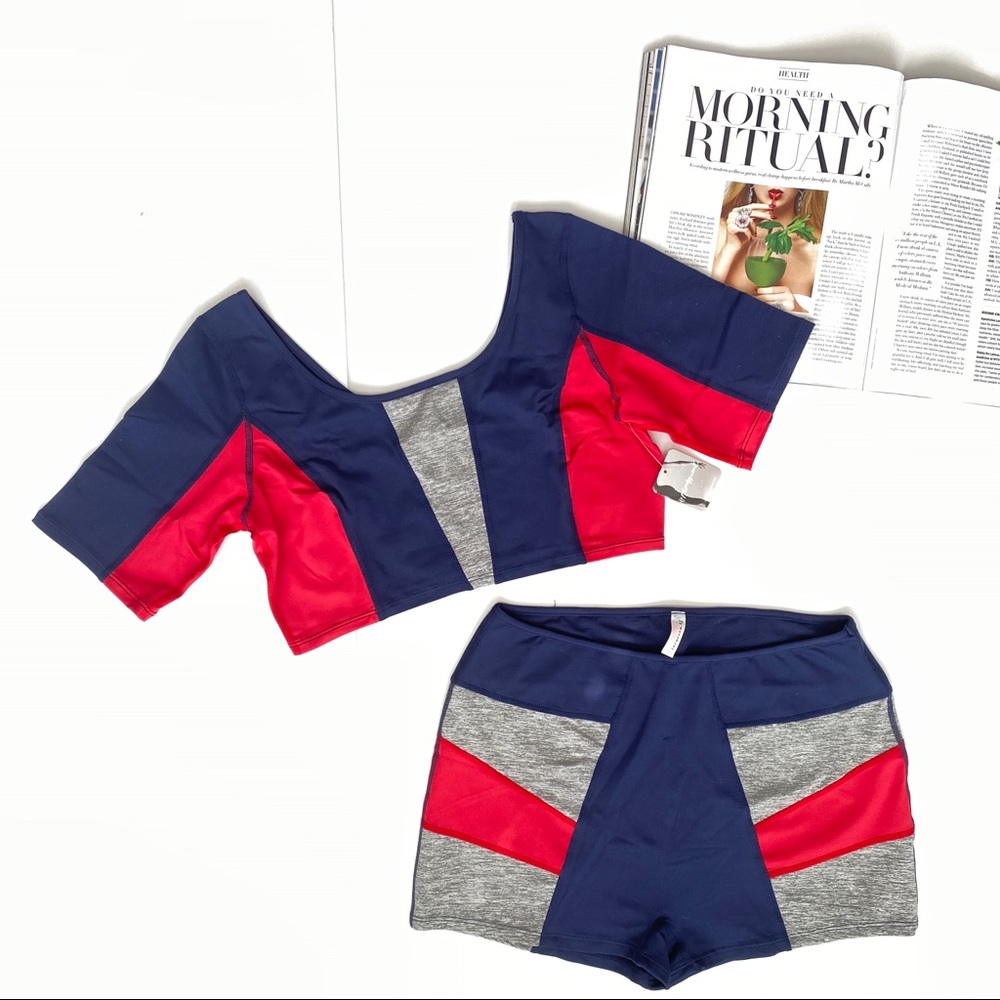 Free People Movement Six Pack Set Navy Combo